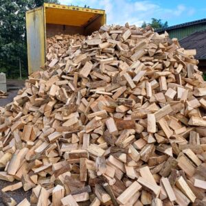 Blandved i container – med hemleverans