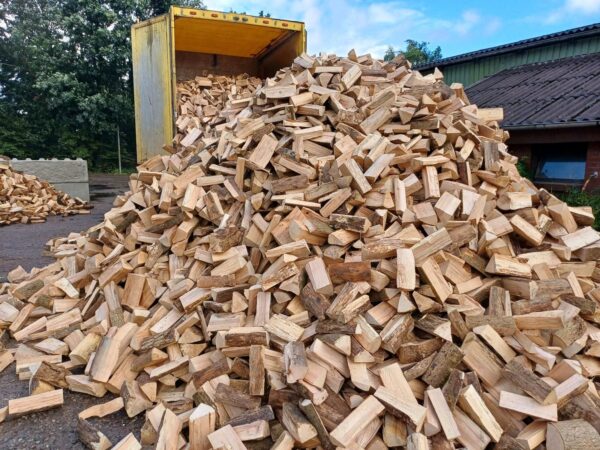 Blandved i container – med hemleverans